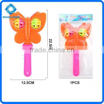 Good Sale Butterfly Rattle Toy Plastic Baby Rattle