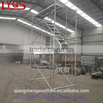 Metal scaffolding frame tubular door frame scaffolding