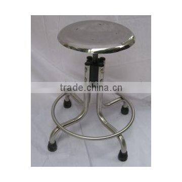 Medical Patient Stool, Stainless Steel