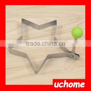 UCHOME Round DIY Thicken Stainless Steel Heart Shape Omelette Pancake Cake Molds Fried Egg Gadgets Cheap Kitchen Cooking photo-3