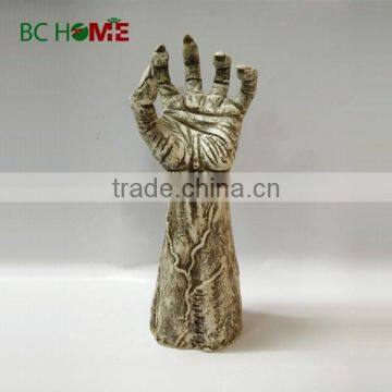 2015 New Resin Halloween decoration human hand