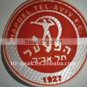 0.3 usd/pcs UEFA Champions League self-adhesive 3D flock transfer patches