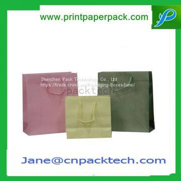 Customized Printing Fashion Bags Shopping Handbags Kraft Paper Bag photo-2