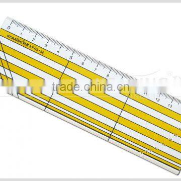Kearing Acrylic 15cm Straight Ruler Quilting Ruler With 2mm Thickness for Patchwork Sewing#kpr5150 photo-3