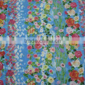 TOP SALES 100%Cotton voile printed fabric for ladies' garments