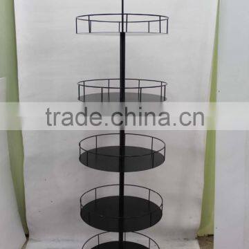 Rotating 9-tire Acrylic Shoes Store Display Stand photo-6