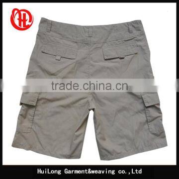 Apparel Men Outdoor Comfortable Solid Cargo Shorts photo-2