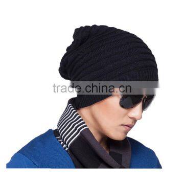 High Quality Fashion Custom Wholesale Slouch Knitted Beanies photo-2