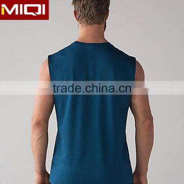 New fashion factory price Custom high quality men best breathable gym tank top