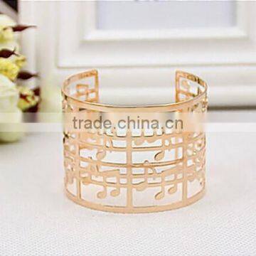 Europe acoustic spectrum design hollow bangles for promotion