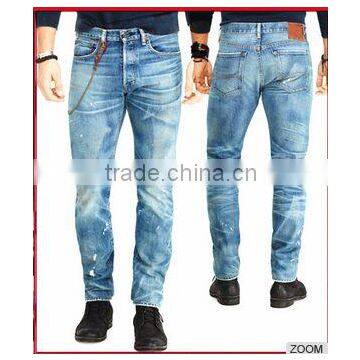 Biker Jeans Fashion Denim Trousers(LOTK091)