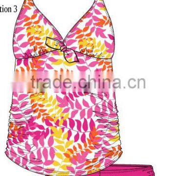 2017 wholsesale women pregnant swimsuits maternity swimwear tankini