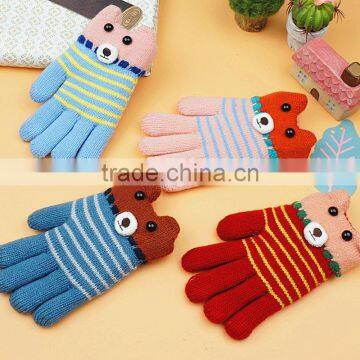 TC13009 2016 New Arrival Children Winter Gloves With Fingers Wholesale Winter Warm Kids Gloves photo-6