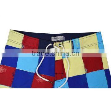 Men Summer Wear Male Tartan Print Shorts