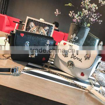 Zm50180b Single Shoudler Crossbody Bag Women Embroidery Fashion Lady Handbag photo-4