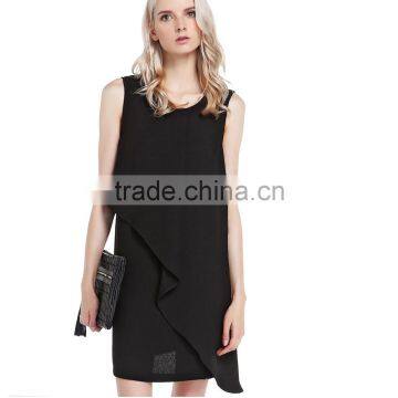 casual sleeveless women dresses summer chiffon