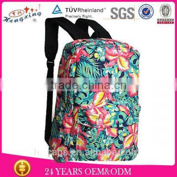 2014 New Design Leisure Canvas Backpack/High School Backpack For Young