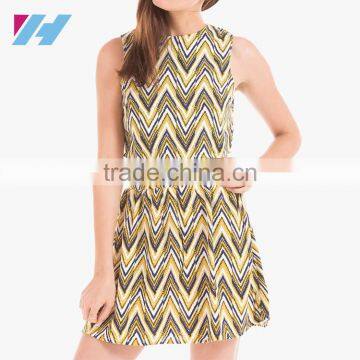 Chinese Women's Fashion Clothing Manufacturers Printed Sexy Shift Dresses photo-2