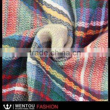 Wholesale Winter Tartan Plaid Scarf photo-4