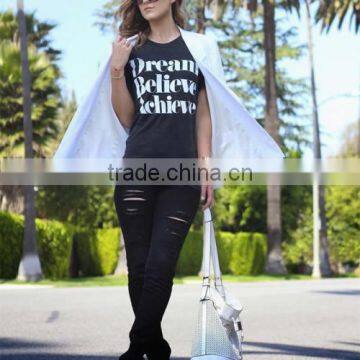 Wholesale 2017 New Design Shirts Casual for Ladies Shirt photo-2