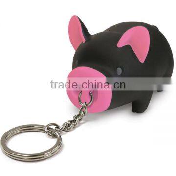 Cheap Advertising Pigg Shaped Keychain photo-4