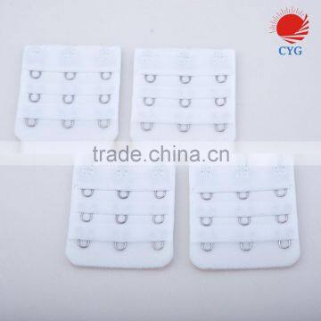 Folded Heat Seal Round End Hook And Eye Bra Clasp For Women Underwear