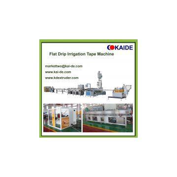 Flat Drip Irrigation Pipe Making Machine