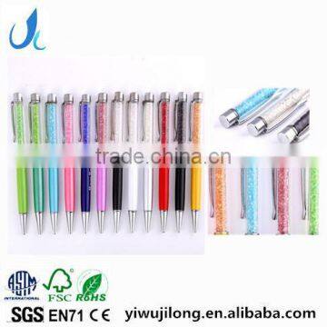 Latest New Modern Promotional Crystal Metal Ball Pen Gift