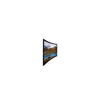 150\'\' Cinemascope screen ,  Fixed Frame Curved Projection Screen wall mounted