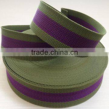 colorful pp webbing for shopping bag