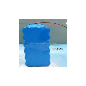 12V 12ah solar litium battery pack , rechargeable cylindrical 18650 battery