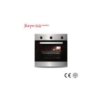 Stainlss steel and glass housing built in 6 function electric convection baking oven on sale JY-OE60K(G)