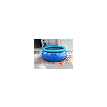 Safe Round Inflatable Swimming Pools , Deep Inflatable Water Pool