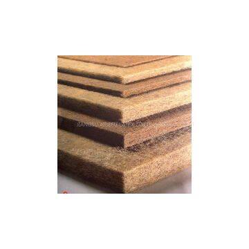 Comfortable natural rubberized coir sheet