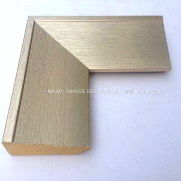J09007&J08027 Series Classic Wood Picture Frame Moulding Manufacturer | Hualun Guanse Picture Frame,Modern Plastic Moulding Wholesale photo-5