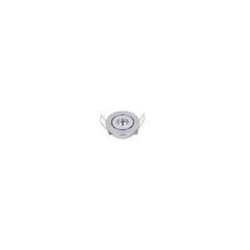 Aluminum Alloy IP20 1W LED Ceiling Light with CE ROHS certificates