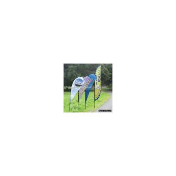 Flying Banner Stands for outdoor use