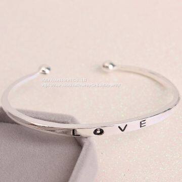 Fashion Jewelry Love Open Bangle photo-4