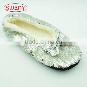 China supplier manufacture various color soft ballet indoor slipper