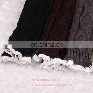 Winter Lady's Cute Wristbands Warm Mitten Gloves photo-6