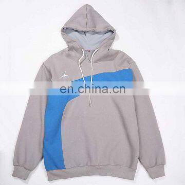 Promotion Thick Fleece Cotton Plain Dyed Men Pullover Hoodies With Hood