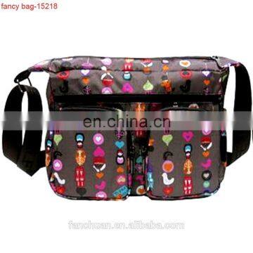 Hot Sale Promotional Nylon Full Printed Musette Bag