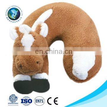 Cheap New Design Plush Pink Pig u Shape Memory Foam Neck Pillow Promotional Kids u Shape Cushion photo-5