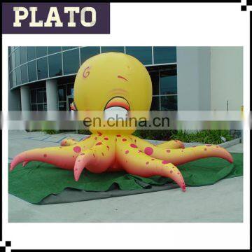 Hot Inflatable octopus sea animal water toys , inflatable animal model for sale