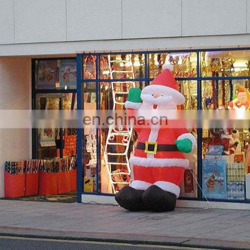 giant inflatable christmas santa claus