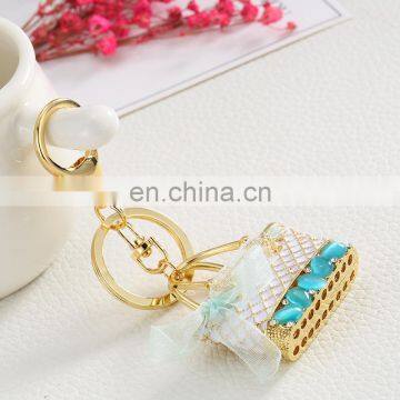 Bag Charm Metal Bag Keychain for Lady photo-5