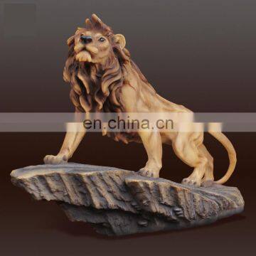 resin handmade lion statue