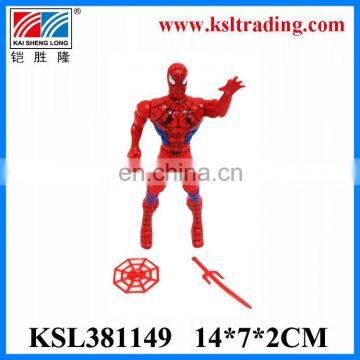 best sell red spider plastic small toys for kids