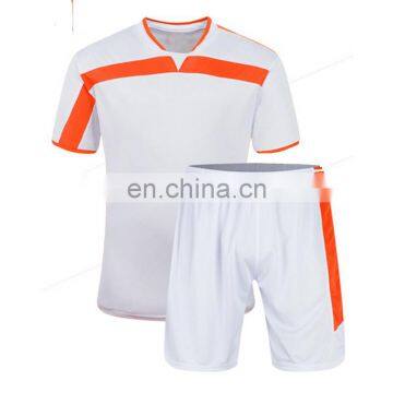 School boy soccer uniforms team set fashion white soccer jersey sets