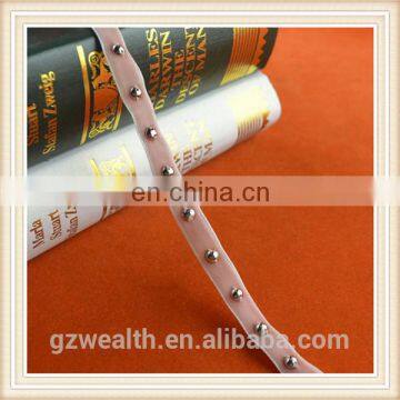 Fashion Design Decorative Beaded Velvet Ribbon for Garment Trims photo-2